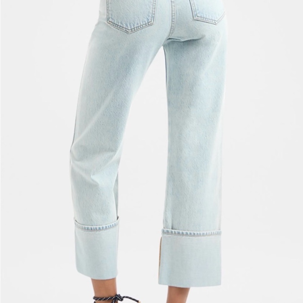 Veronica Beard Dylan Light Wash straight-Leg Cropped Jeans - Women - Picture 2 of 3